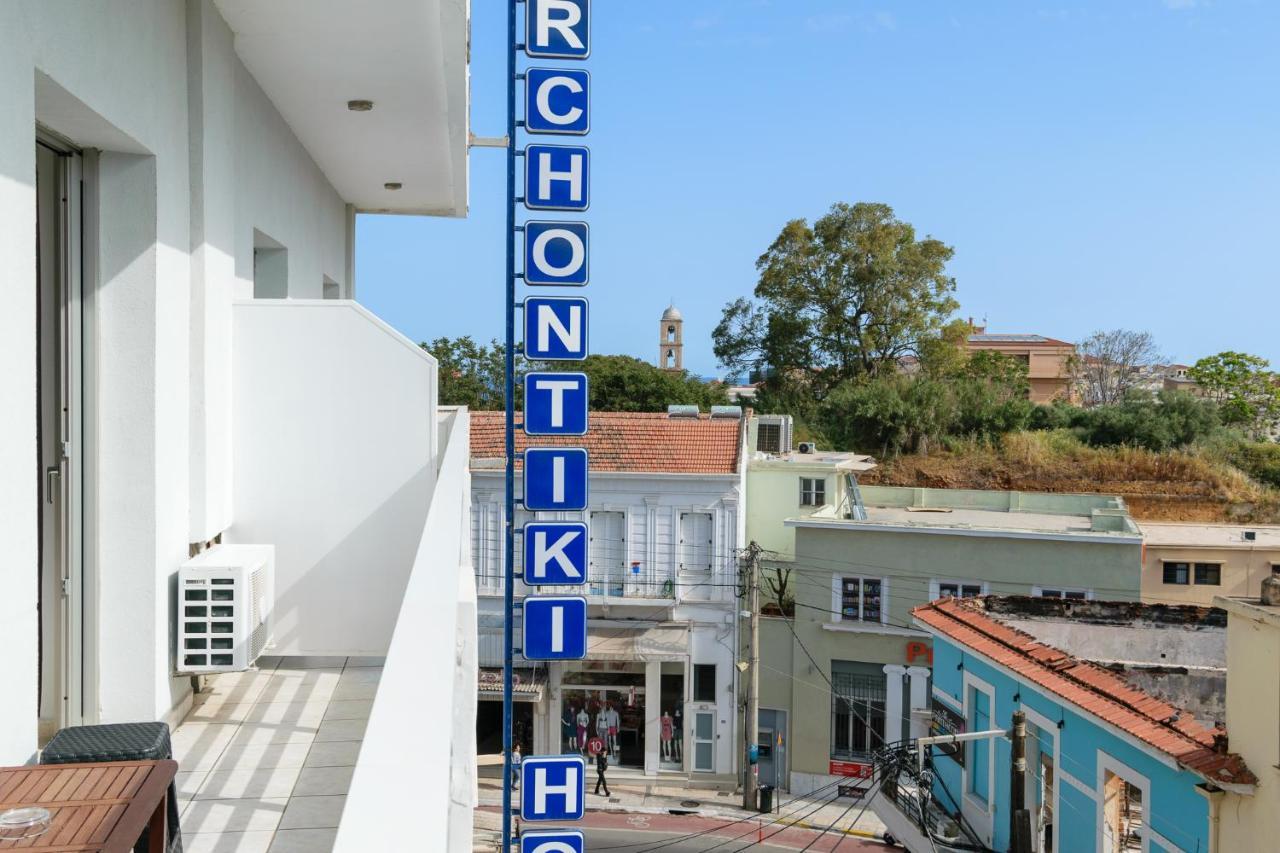 Archontiki City Hotel Chrissi Akti Chania Exterior foto