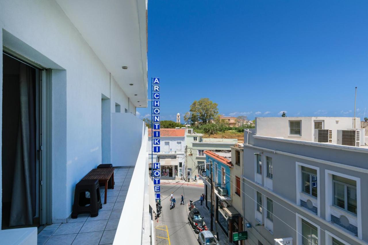 Archontiki City Hotel Chrissi Akti Chania Exterior foto