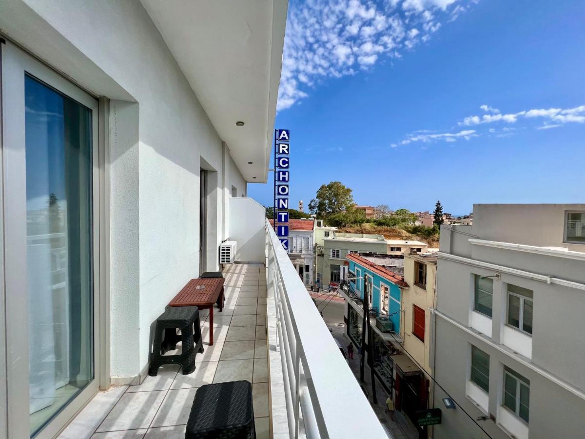 Archontiki City Hotel Chrissi Akti Chania Exterior foto